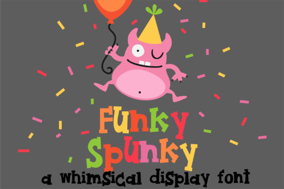 A Whimsical Display Font for Editorial Play