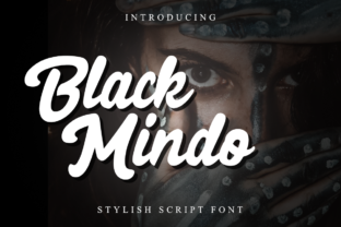 Black Mindo: A Bold Display Font for Editorial Design