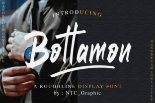 Bottamon: A Handwritten Font That Commands Attention