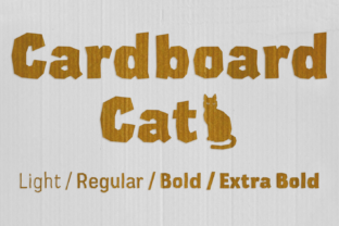 Cardboard: The Playful Font That Brings Your Brand to Life