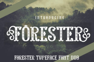 Forester: The All-Caps Display Font That Commands Attention