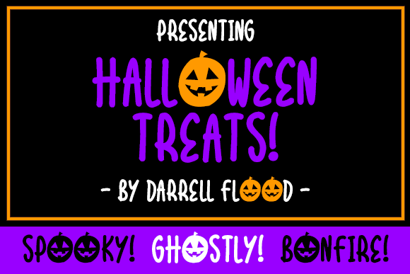 Halloween Treats Font: A Spooky-Sweet Edge for Small Businesses