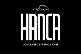 Hanca: A Condensed Display Typeface for Timeless Branding