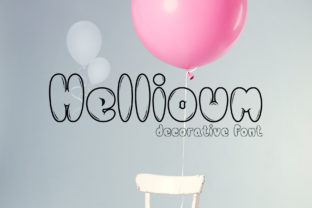 Hellioum: A Friendly Display Font for Handmade Projects