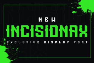 Incisionax Font: Bold Elegance for Small Business Branding