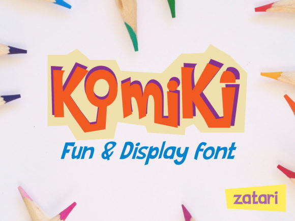 Komiki: A Playful Font for Consistent Branding