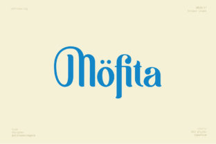Möfita: A Vintage Display Font That Elevates Brand Design