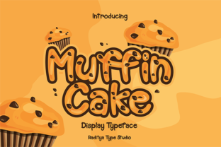 Muffin Cake: A Sweet Handwritten Display Font