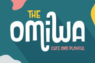 Omiwa: A Playful Display Font for Clear Campaigns