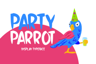 Party Parrot: A Vibrant Display Font for Branding