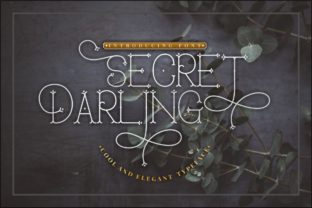 Secret Darling: A Typeface That Makes Your Brand Shine