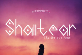 Shalltear: A Modern Display Font for Digital Creators