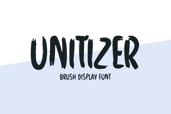 Unitizer: A Brush Display Font for Standout Digital Campaigns