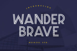 Wander Brave: A Timeless Display Font for Brand Builders